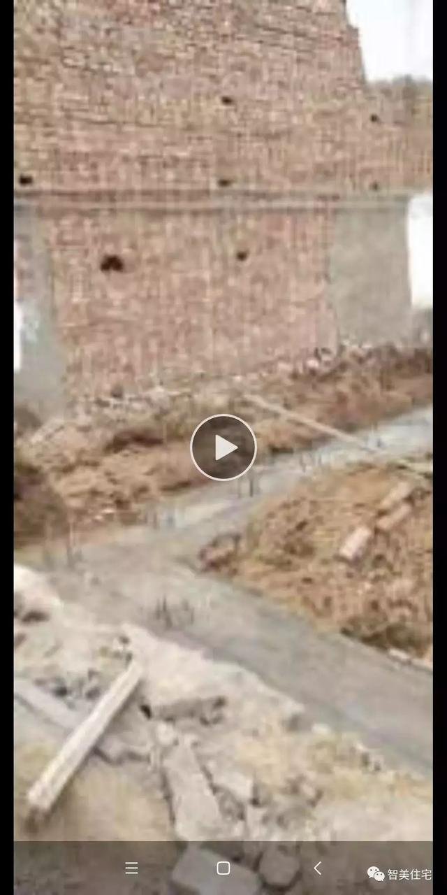 12.5×13米歐式民房戶型圖，附施工過程和完工圖片