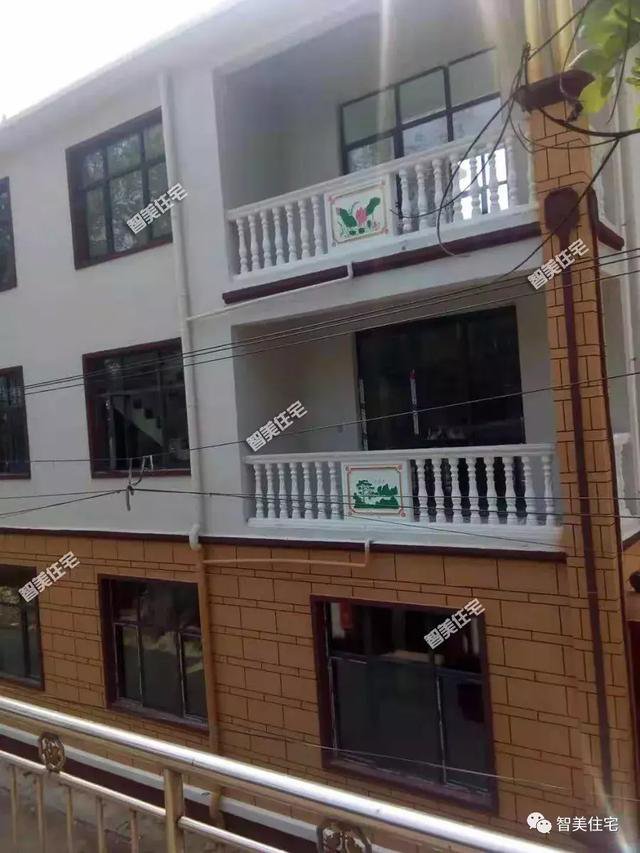 12.5×13米歐式民房戶型圖，附施工過程和完工圖片