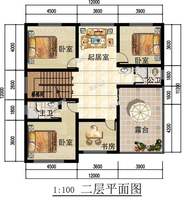 精選3款鄉(xiāng)村3層的歐式民宿戶型圖，設(shè)計(jì)的很實(shí)用