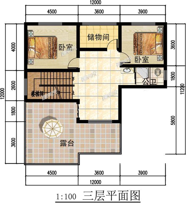 精選3款鄉(xiāng)村3層的歐式民宿戶型圖，設(shè)計(jì)的很實(shí)用