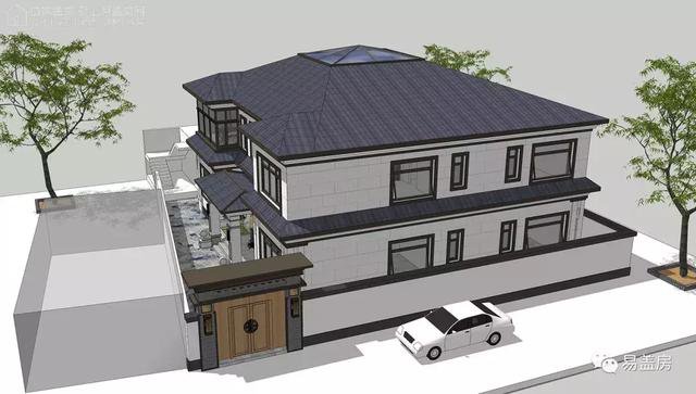 農(nóng)村自建二層養(yǎng)老住宅戶型圖，比買房便宜多了