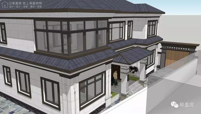 農(nóng)村自建二層養(yǎng)老住宅戶型圖，比買房便宜多了