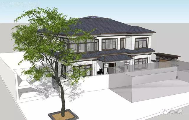 農(nóng)村自建二層養(yǎng)老住宅戶型圖，比買房便宜多了