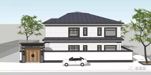 農(nóng)村自建二層養(yǎng)老住宅戶型圖，比買房便宜多了