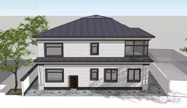 農(nóng)村自建二層養(yǎng)老住宅戶型圖，比買房便宜多了