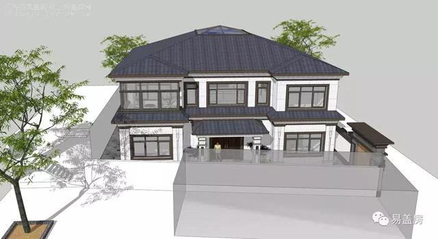 農(nóng)村自建二層養(yǎng)老住宅戶型圖，比買房便宜多了