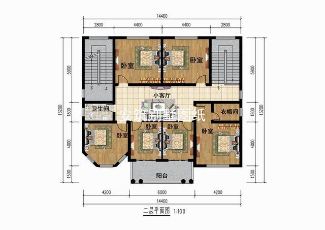 帶小亭子的四層歐式小洋樓戶型圖，大佬級(jí)的才能住