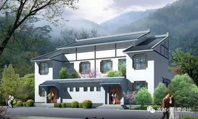 比較接地氣的農(nóng)村民宿外觀效果圖片大全，看好可以定制戶型