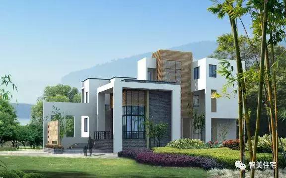9款很美的別墅外觀圖片，第8款實景圖更好看