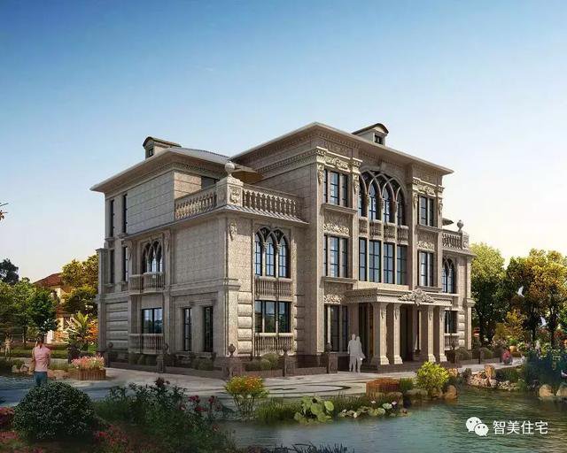 9款很美的別墅外觀圖片，第8款實景圖更好看