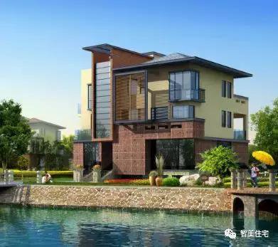 9款很美的別墅外觀圖片，第8款實景圖更好看