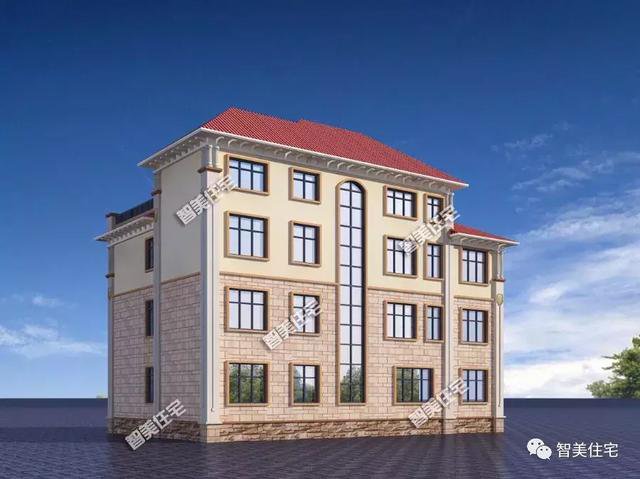 層次分明的兩層半歐式戶型方案圖，客廳中空復(fù)式