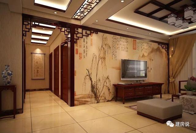 120多平方兩層半仿古住宅方案戶型圖，成功人士喜歡的風格