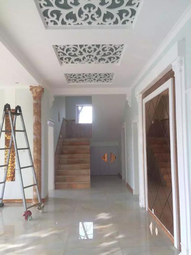 24萬建二層帶小院新民居，附完工和室內(nèi)裝飾圖