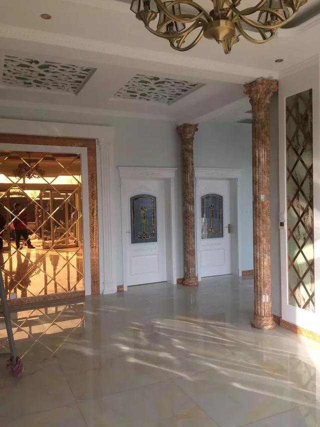 24萬建二層帶小院新民居，附完工和室內(nèi)裝飾圖