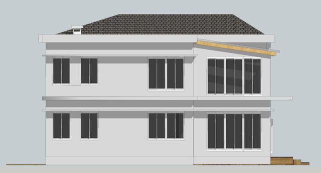 安徽老家自建農(nóng)村二層住宅戶型圖，帶小院，享受愜意生活