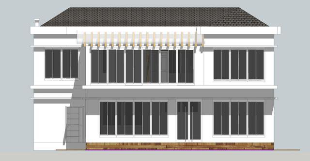 安徽老家自建農(nóng)村二層住宅戶型圖，帶小院，享受愜意生活