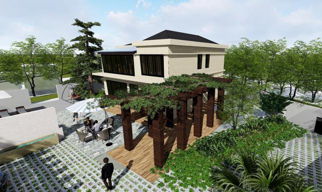 安徽老家自建農(nóng)村二層住宅戶型圖，帶小院，享受愜意生活