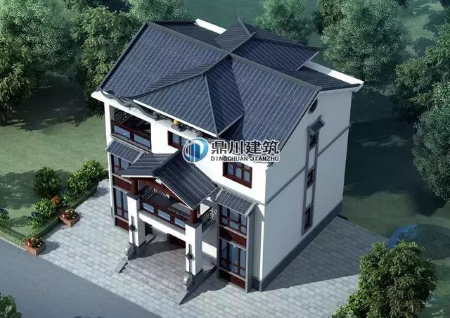 10款高端農村住宅戶型方案圖設計，隨便挑一套都比城里買房強