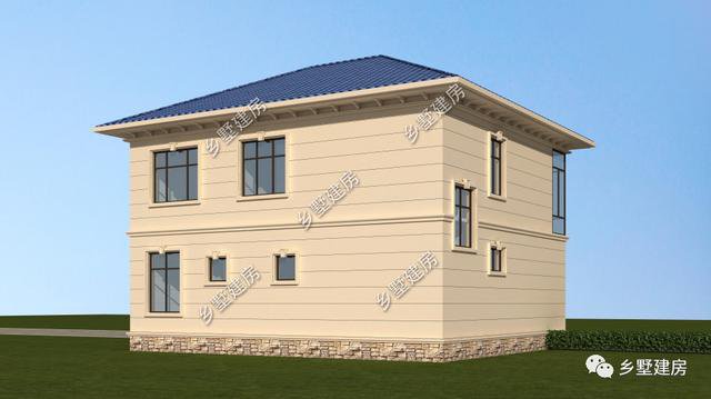 簡易二層房戶型設(shè)計方案圖，建一棟漂亮的二層別墅