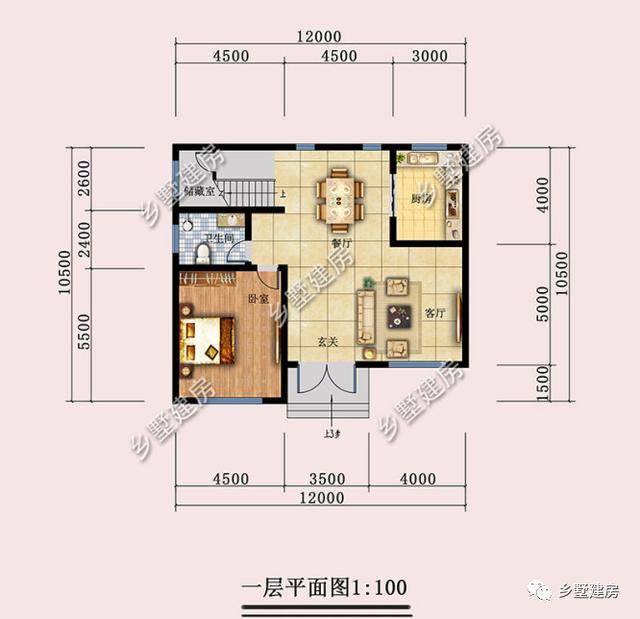 簡易二層房戶型設(shè)計方案圖，建一棟漂亮的二層別墅