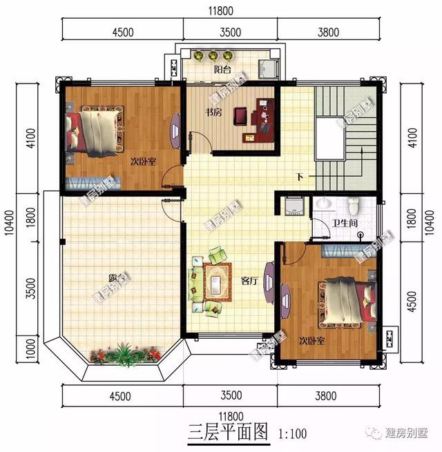 帶地下室設(shè)計的兩棟自建房，第一棟建造浙江農(nóng)村