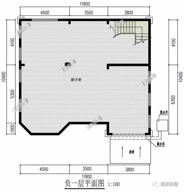 帶地下室設(shè)計的兩棟自建房，第一棟建造浙江農(nóng)村