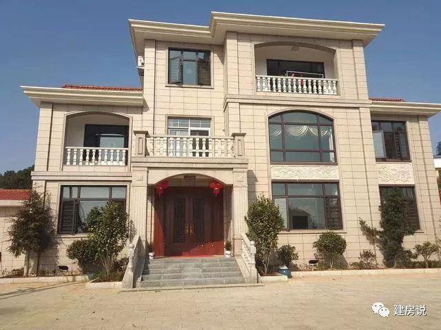 幾十棟漂亮鄉(xiāng)村別墅實景照片圖，一棟比一棟漂亮