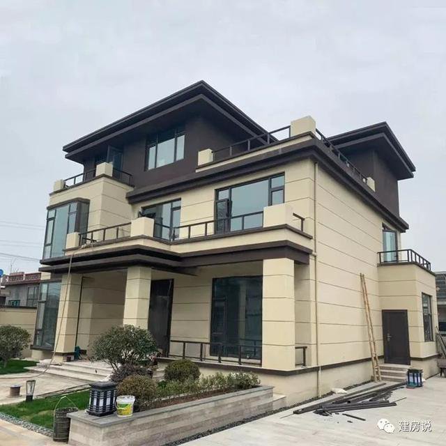 幾十棟漂亮鄉(xiāng)村別墅實景照片圖，一棟比一棟漂亮