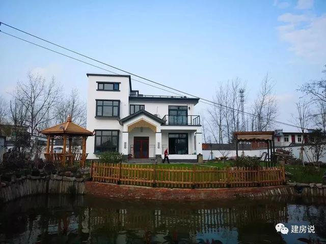 幾十棟漂亮鄉(xiāng)村別墅實景照片圖，一棟比一棟漂亮