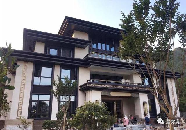 幾十棟漂亮鄉(xiāng)村別墅實景照片圖，一棟比一棟漂亮