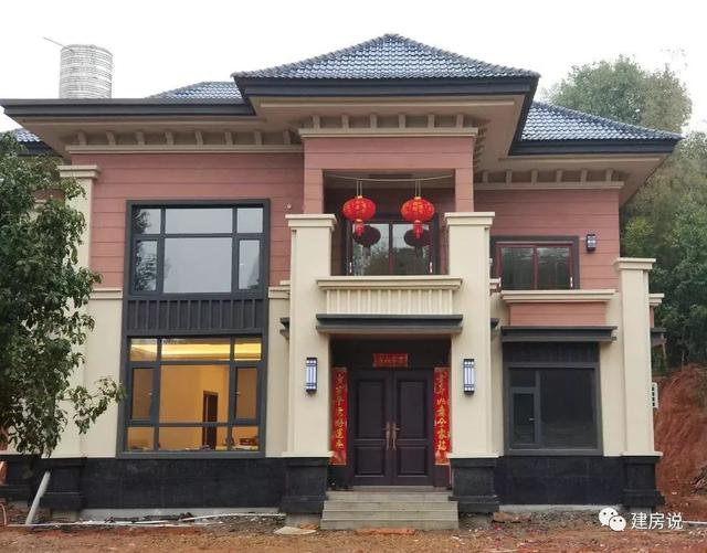 幾十棟漂亮鄉(xiāng)村別墅實景照片圖，一棟比一棟漂亮