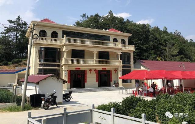 幾十棟漂亮鄉(xiāng)村別墅實景照片圖，一棟比一棟漂亮