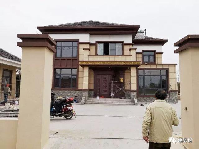 幾十棟漂亮鄉(xiāng)村別墅實景照片圖，一棟比一棟漂亮