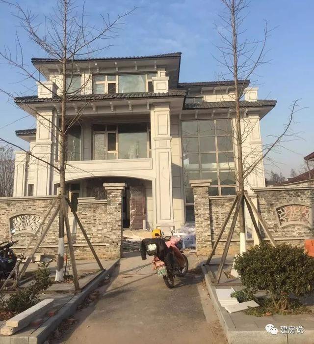 幾十棟漂亮鄉(xiāng)村別墅實景照片圖，一棟比一棟漂亮