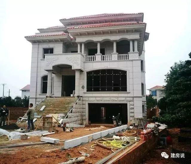 幾十棟漂亮鄉(xiāng)村別墅實景照片圖，一棟比一棟漂亮