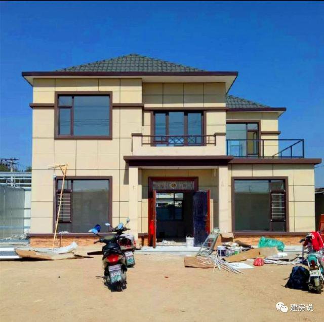 幾十棟漂亮鄉(xiāng)村別墅實景照片圖，一棟比一棟漂亮