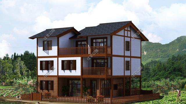 中式帶小院民宿平面戶型圖，這種設(shè)計(jì)誰不喜歡？