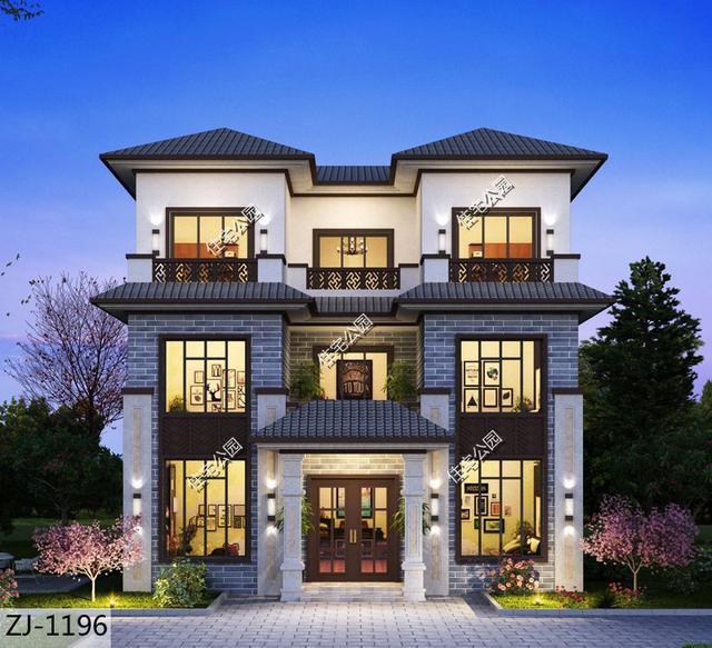 中式帶小院民宿平面戶型圖，這種設(shè)計(jì)誰不喜歡？