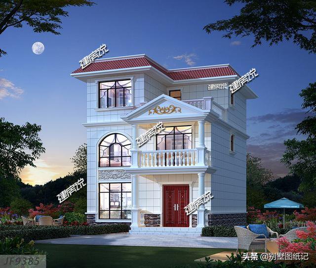 10款適合小宅基地建房的自建房圖片，小宅基地也能建好看的房