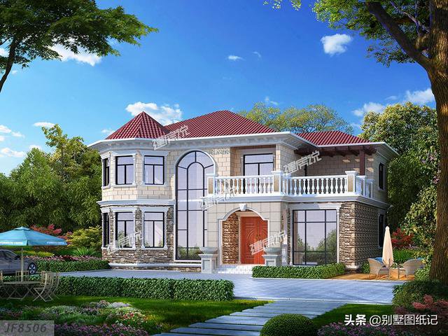 10款適合小宅基地建房的自建房圖片，小宅基地也能建好看的房