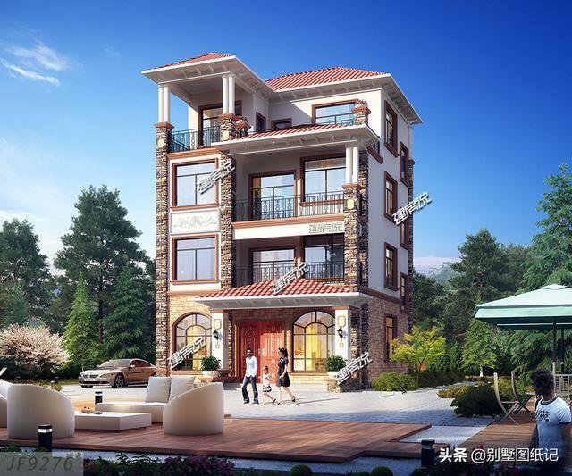 10款適合小宅基地建房的自建房圖片，小宅基地也能建好看的房
