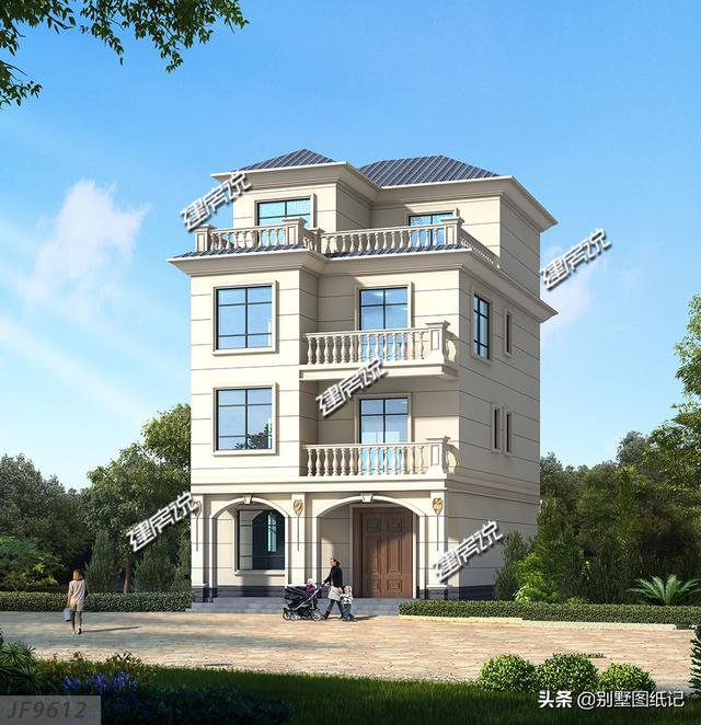 10款適合小宅基地建房的自建房圖片，小宅基地也能建好看的房