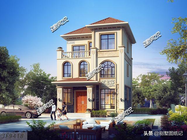 10款適合小宅基地建房的自建房圖片，小宅基地也能建好看的房