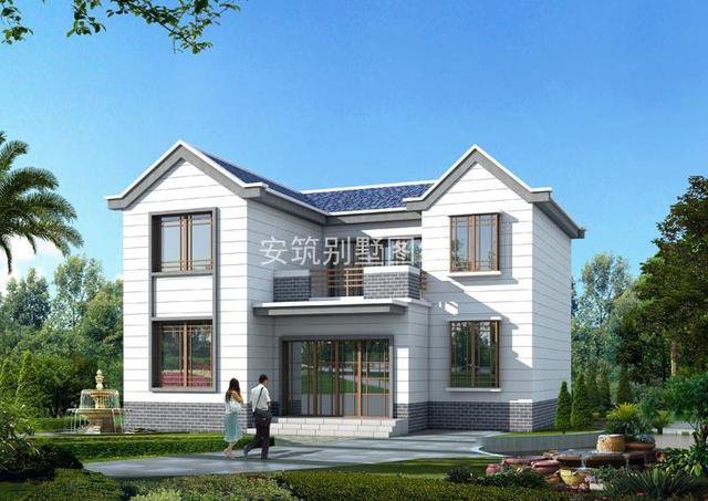 12乘12米二層精致中式坡屋頂住宅方案，氣質(zhì)十足