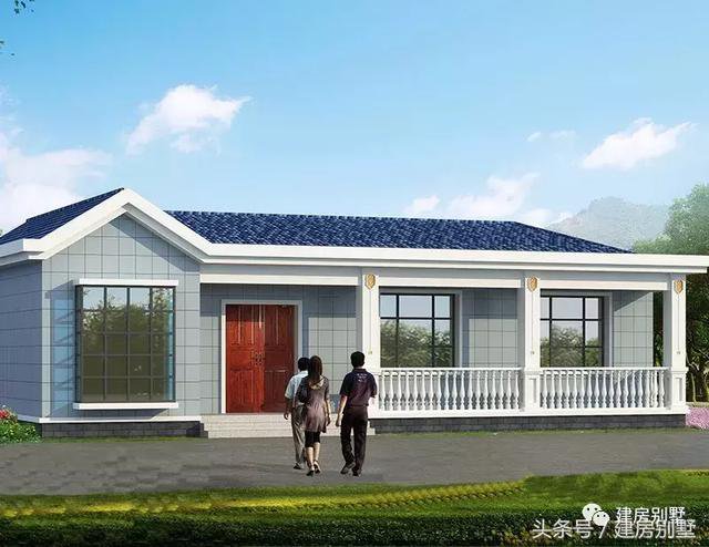 4款實(shí)用一層平房戶型圖，10多萬(wàn)也能建好房子