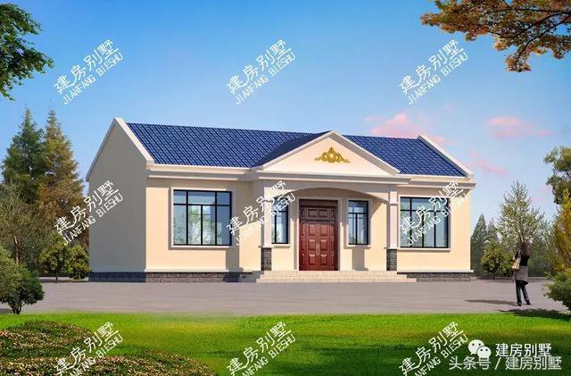 4款實(shí)用一層平房戶型圖，10多萬(wàn)也能建好房子