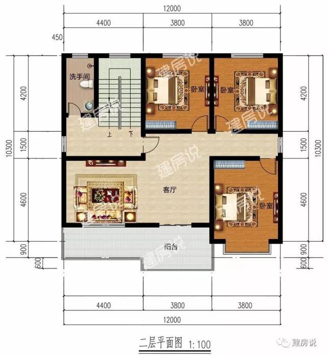 不帶廚房的自建房別墅戶型方案圖，不帶廚房設(shè)計(jì)圖