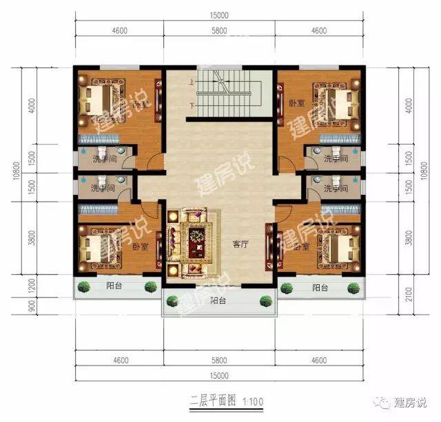 不帶廚房的自建房別墅戶型方案圖，不帶廚房設(shè)計(jì)圖