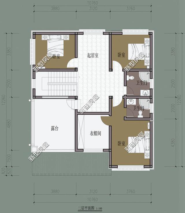 造價20萬起5套自建房戶型圖，這才是農(nóng)村住宅應(yīng)該的樣子
